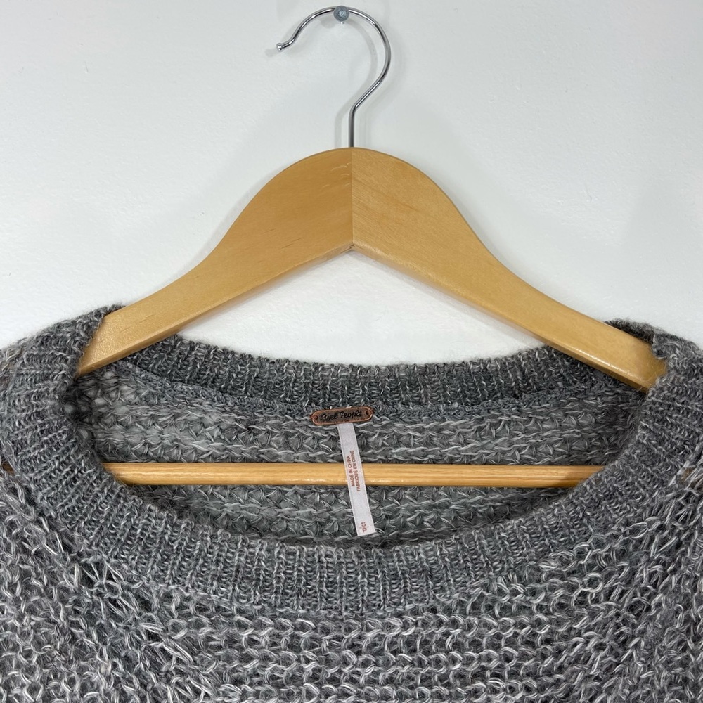 Free People Oversized Knit Sweater Top Free People - Picture 5 of 12